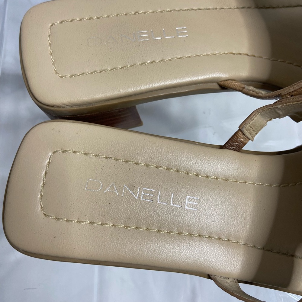 DANELLE LEATHER SANDALS - Picture 5 of 6